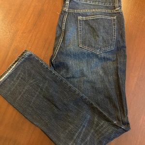 J. Crew Men's 770 Slim Straight Dark Wash Jeans 34X34